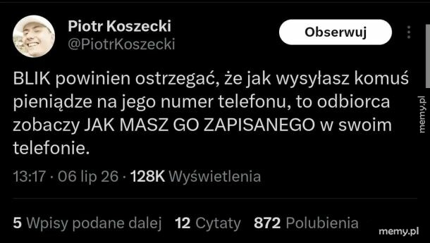 Co proszę?