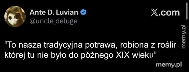 Tradycyjna potrawa