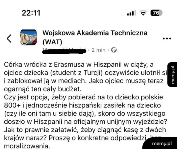 Proszę o konkretne odpowiedzi