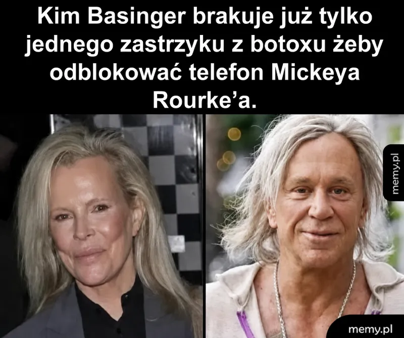 Dwie osoby z widocznymi zmianami w wyglądzie, jedna z długimi włosami, druga z krótkimi.