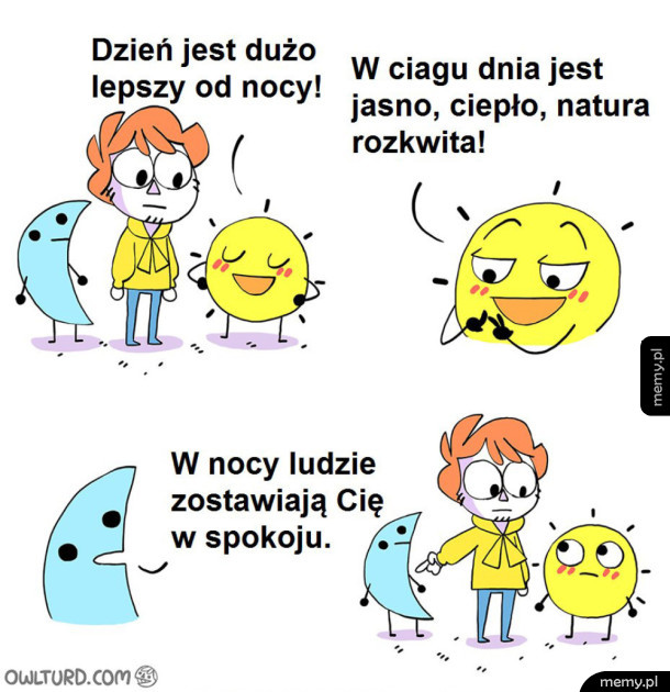 Dzień vs noc