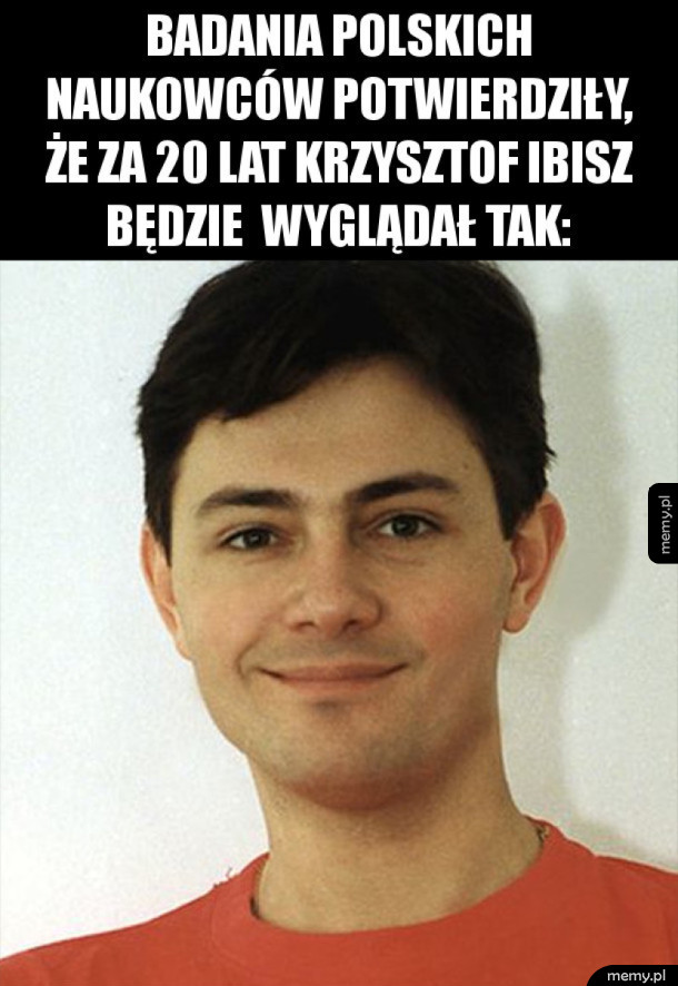 Jak będzie wyglądał Krzysztof Ibisz za 20 lat
