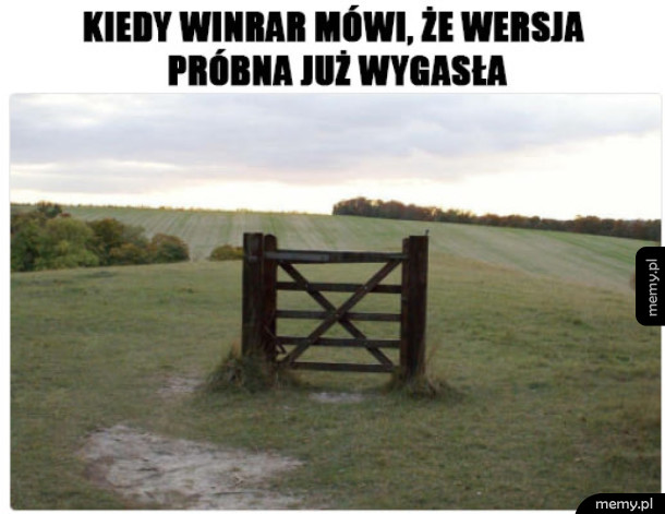 Typowy winrar