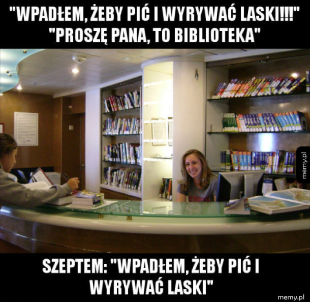 W bibliotece