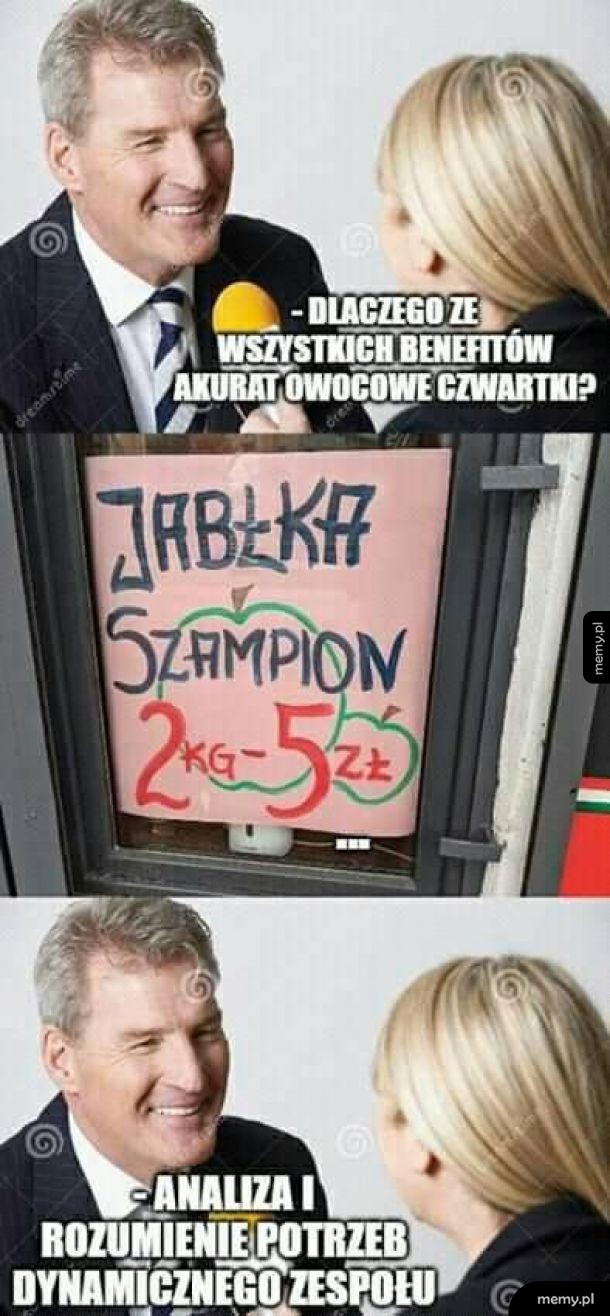 Benefity dla zespołu