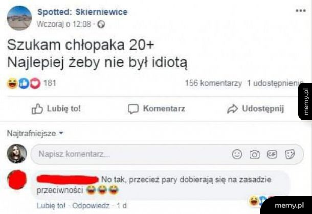 Szukanie chłopaka