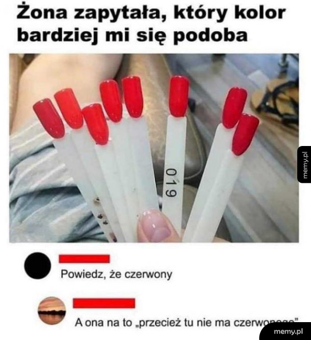 Kolor czerwony