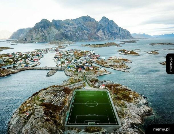 Boisko w Norwegii