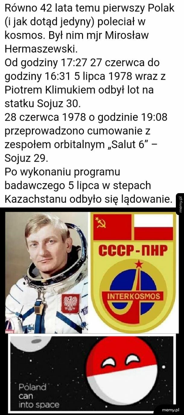 Jest rocznica w skali kosmicznej