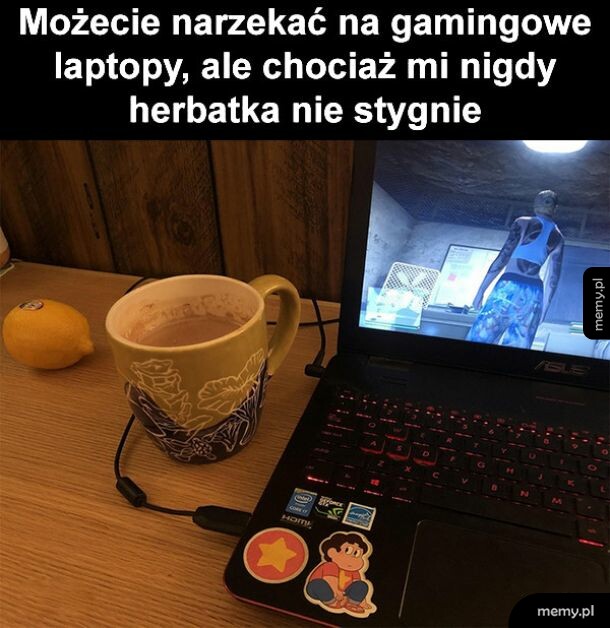 Gamingowy laptop