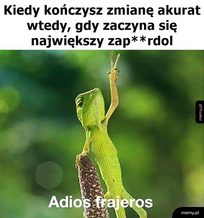 Koniec zmiany