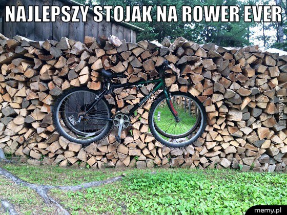 Stojak na rower.