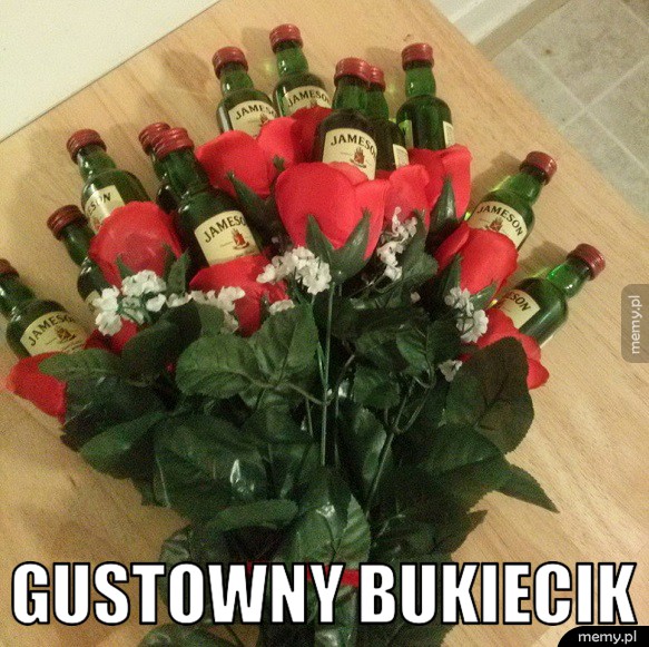 Gustowny bukiecik.