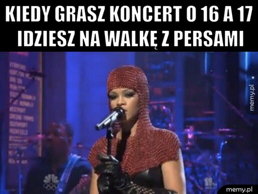 Trzeba być przygotowanym wojownikiem