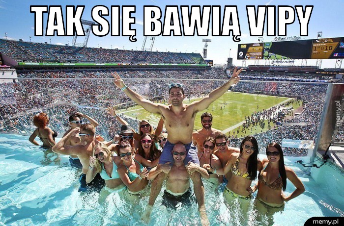 Tak się bawią VIPy.