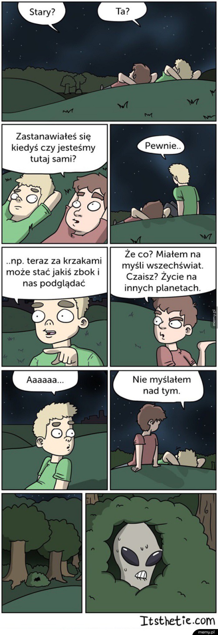 Czy jesteśmy tu sami