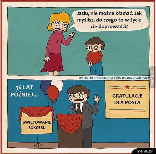 Kariera polityka. 